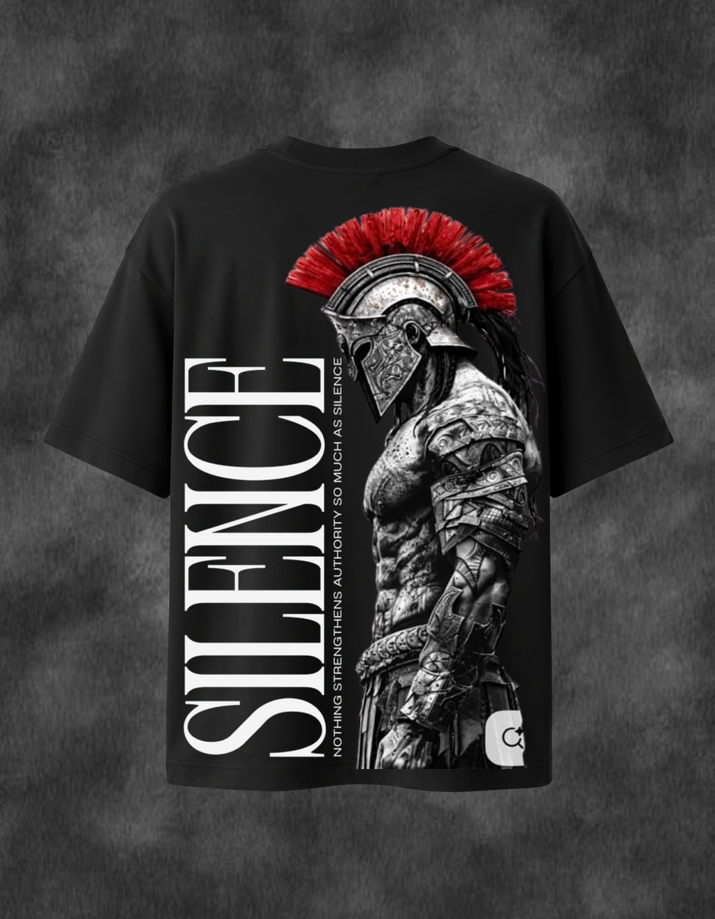 Spartan Silence | Heavyweight Oversized Boxy T Shirt