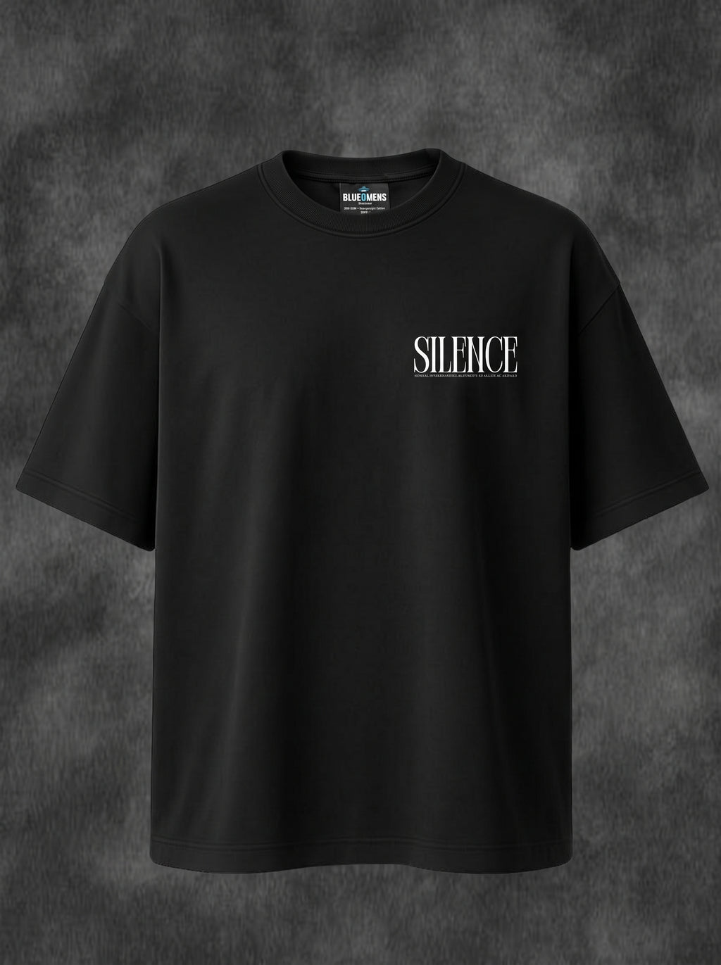 Spartan Silence | Heavyweight Oversized Boxy T Shirt